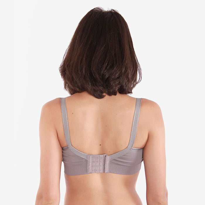 Marissa Seamless Nursing Bra Grey