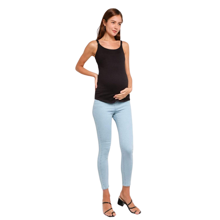 Madalene Nursing Top Camisole Black