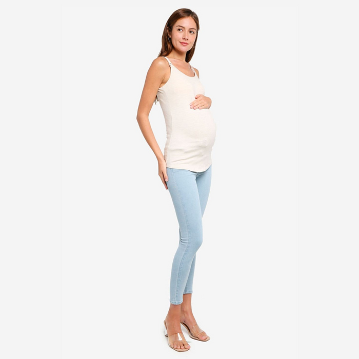 Madalene Nursing Top Camisole Oatmeal