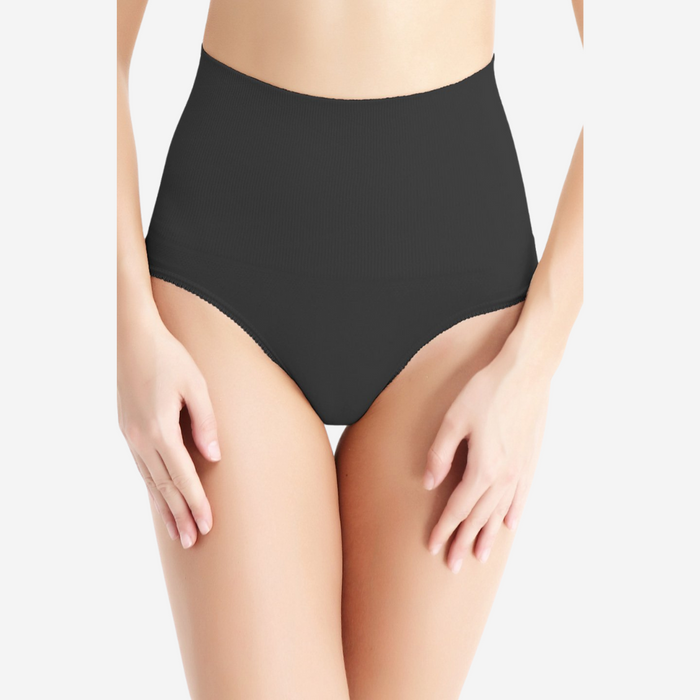 Malva Seamless Postpartum Shape Maternity Panties Black