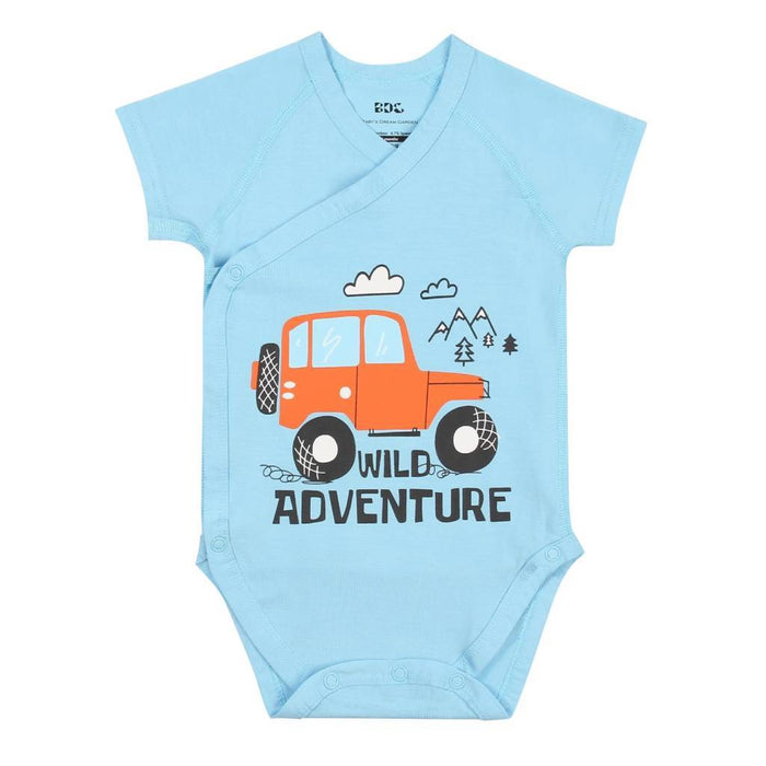 Baby Dream Garden Adventure Short Sleeve Monk Romper