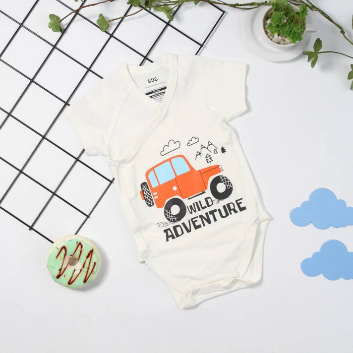 Baby Dream Garden Adventure Short Sleeve Monk Romper