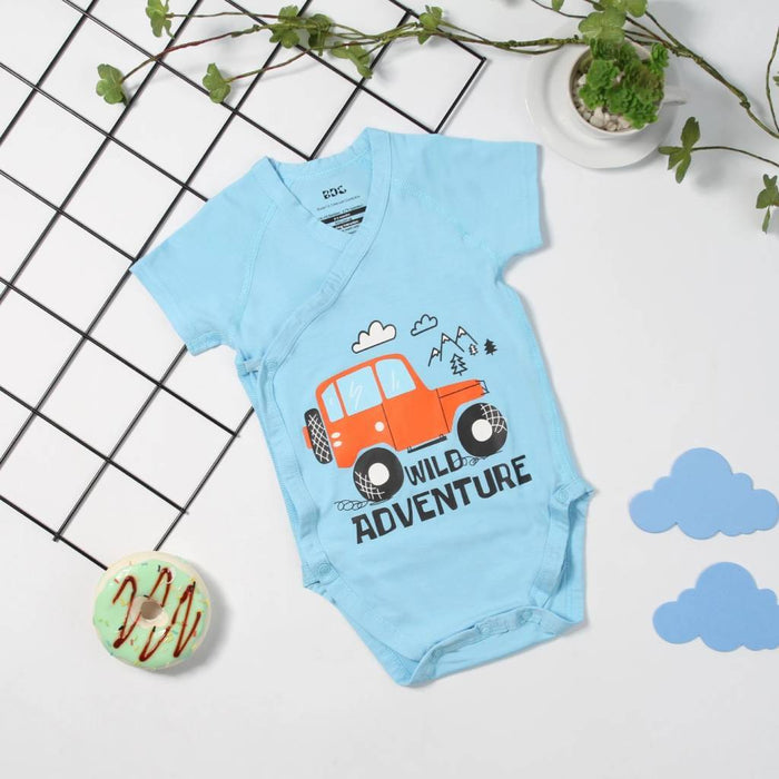 Baby Dream Garden Adventure Short Sleeve Monk Romper