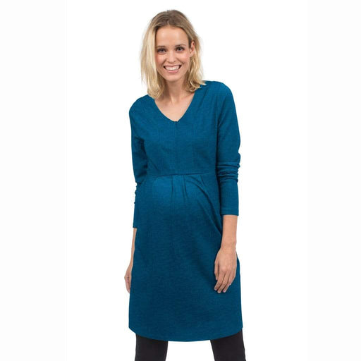Bente Long Sleeve Bente V-Neck Nursing Dress Riverside