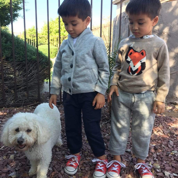 Baby Terry Jogger Pants Grey