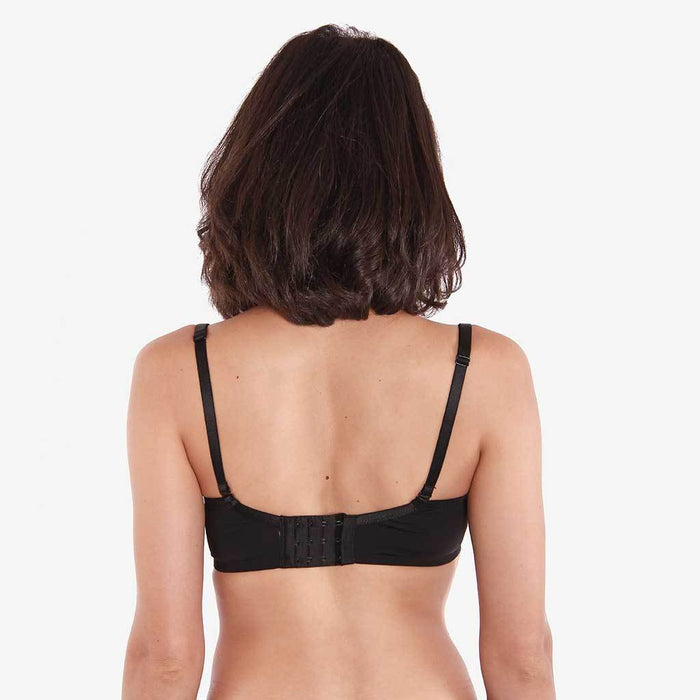Maia Microfibre Nursing Bra Black