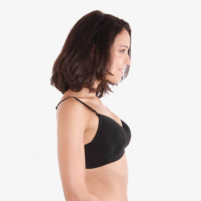 Maia Microfibre Nursing Bra Black