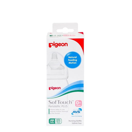 Pigeon SofTouch™ Peristaltic Wide Neck PP Feeding Bottle
