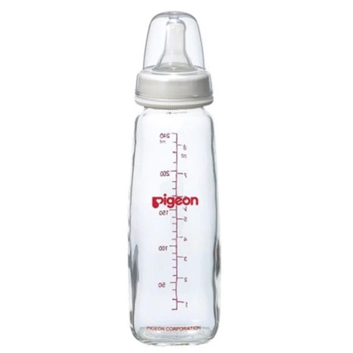Pigeon SofTouch™ Peristaltic Slim Neck Glass Feeding Bottle