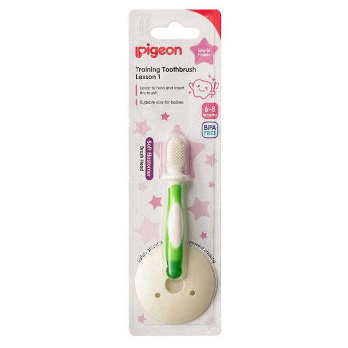 Pigeon Training Toothbrush Lesson 1