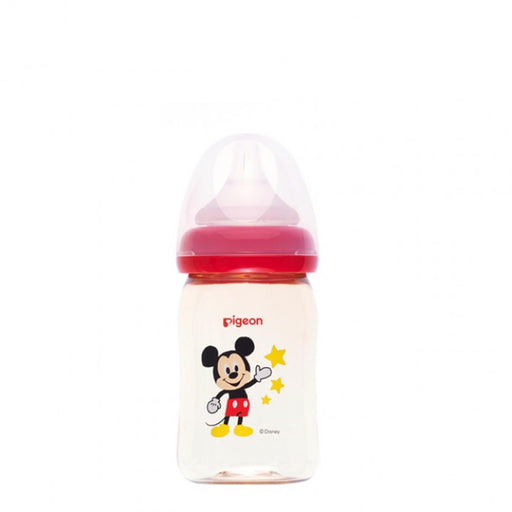Pigeon Wide Neck Feeding Bottle PPSU (160ml) - Disney