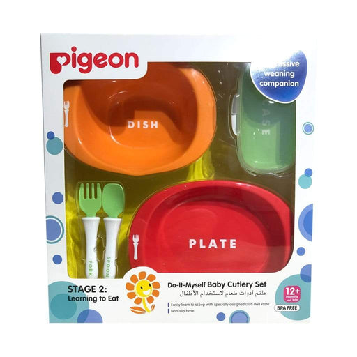 Pigeon Do-It-Myself Baby Cutlery Set