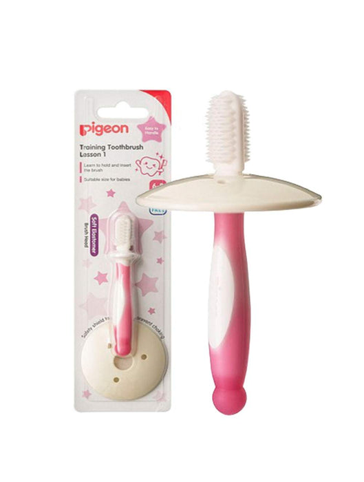 Pigeon Training Toothbrush Lesson 1