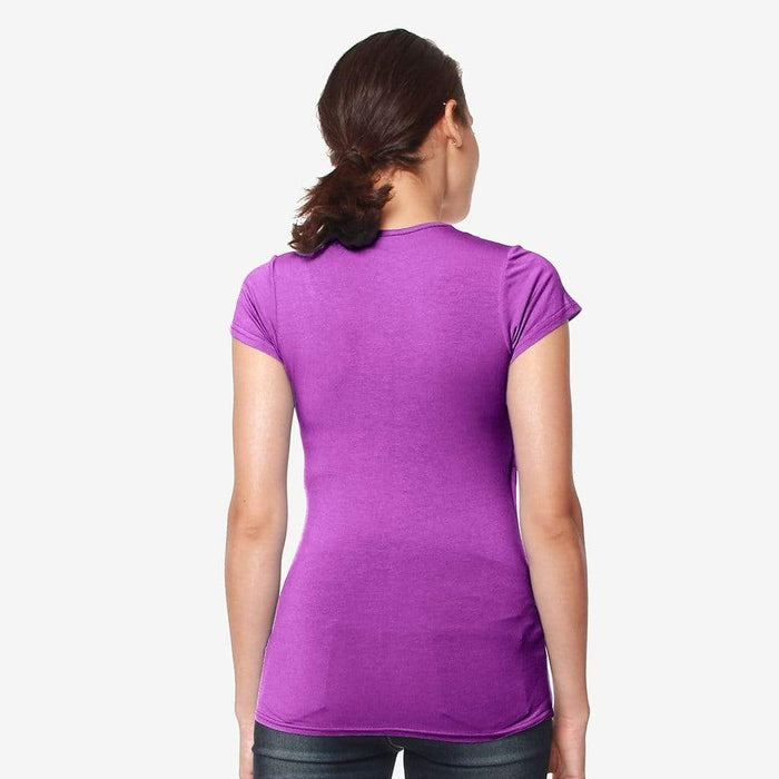 Adeline Nursing Top Eggplant
