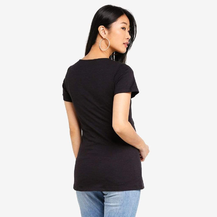 Aggie Empire Nursing Top Black