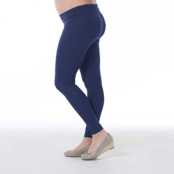 Alexa Full Maternity Leggings Navy