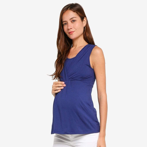 Alexandra Empire Nursing Top Navy