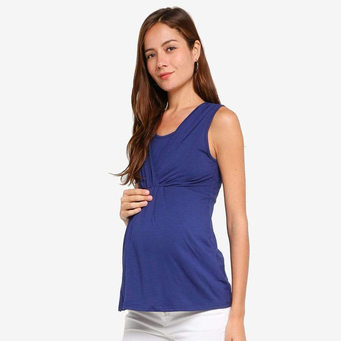 Alexandra Empire Nursing Top Navy