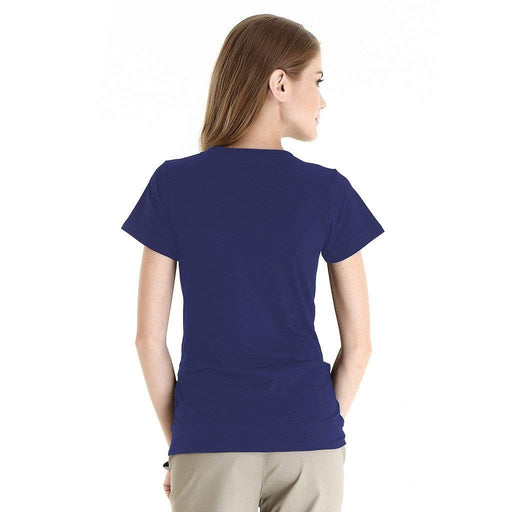 Alma Blouson Nursing Top Navy