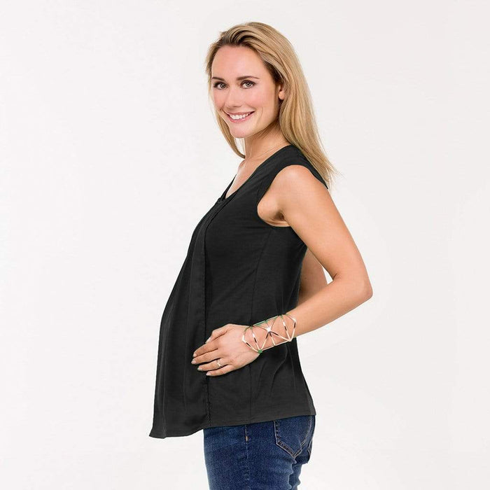 Briar Drape Black Top