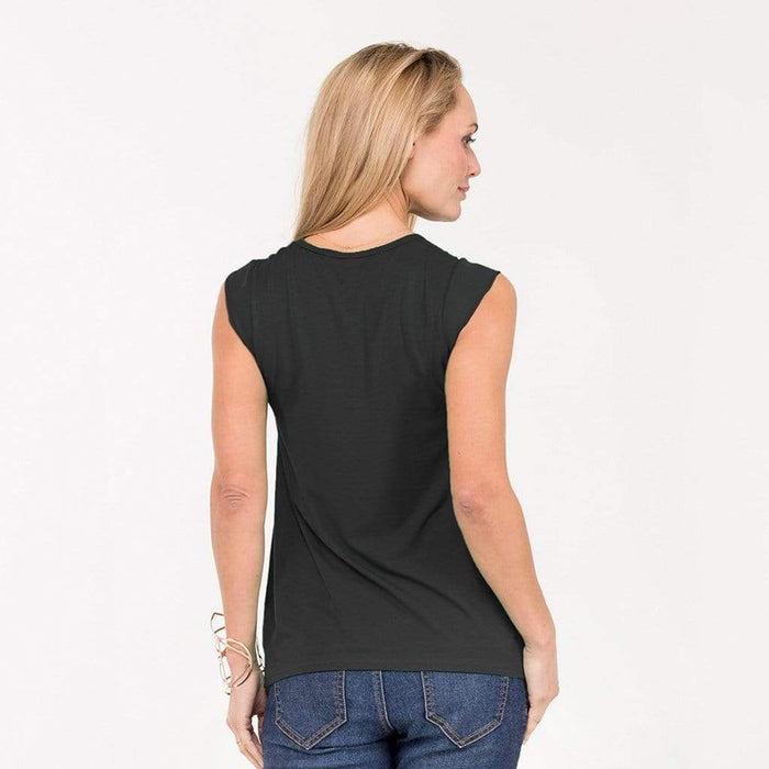 Briar Drape Black Top
