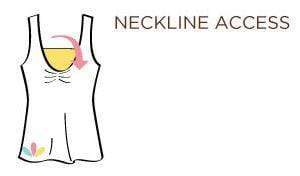 Carrie Bamboo Cotton Nursing Top Fuchsia