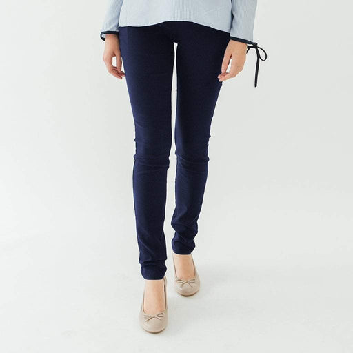 Woven Cathy High Waist Maternity Pants Black