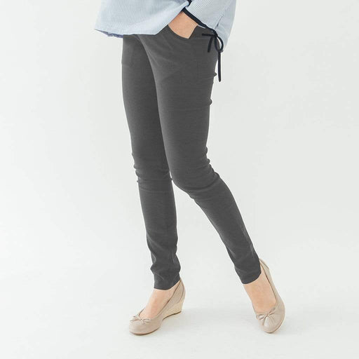 Woven Cathy High Waist Maternity Pants Grey