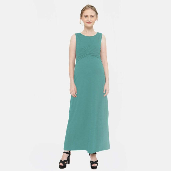 Chiyo Nursing Sleeveless Nursing Dress Meadow