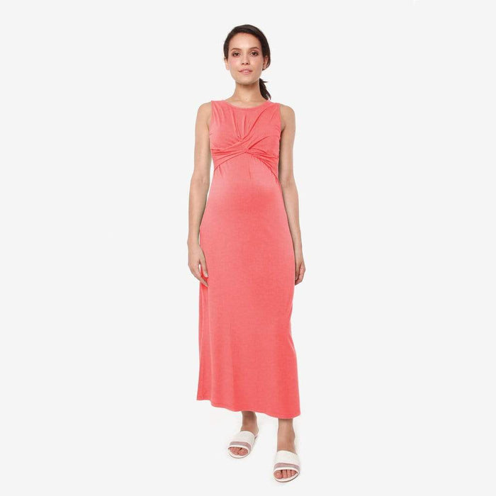 Chiyo Nursing Sleeveless Nursing Dress Tulip