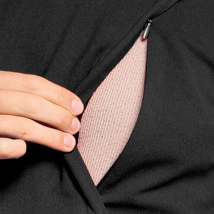 Colleen Pleated Dress Black