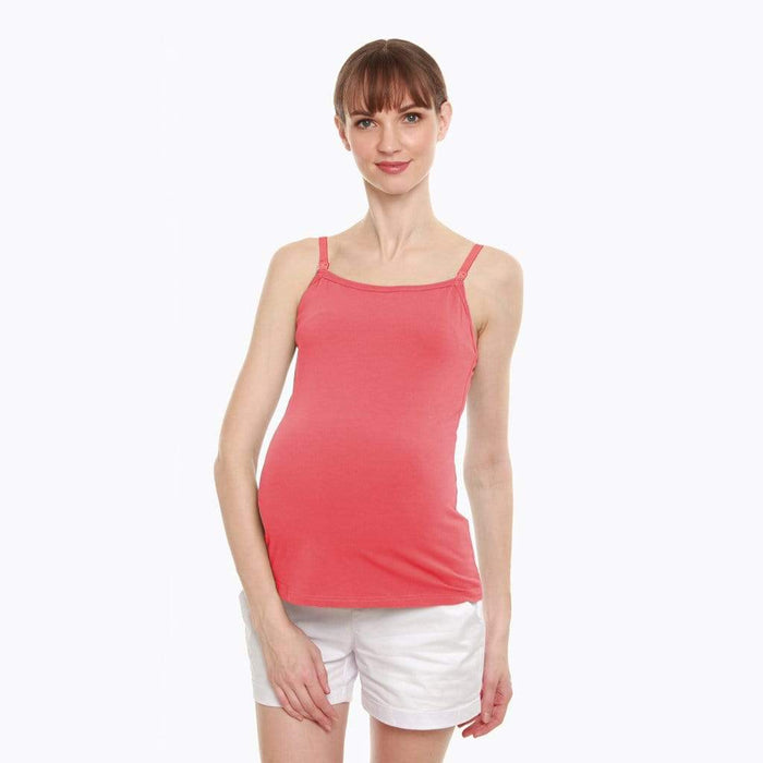 Coretta Nursing Camisole Dark Coral