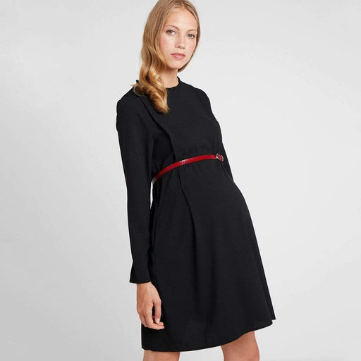 Corinna Nursing Dress Black