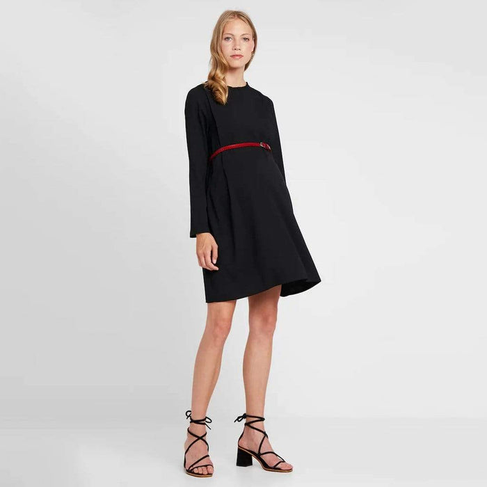 Corinna Nursing Dress Black