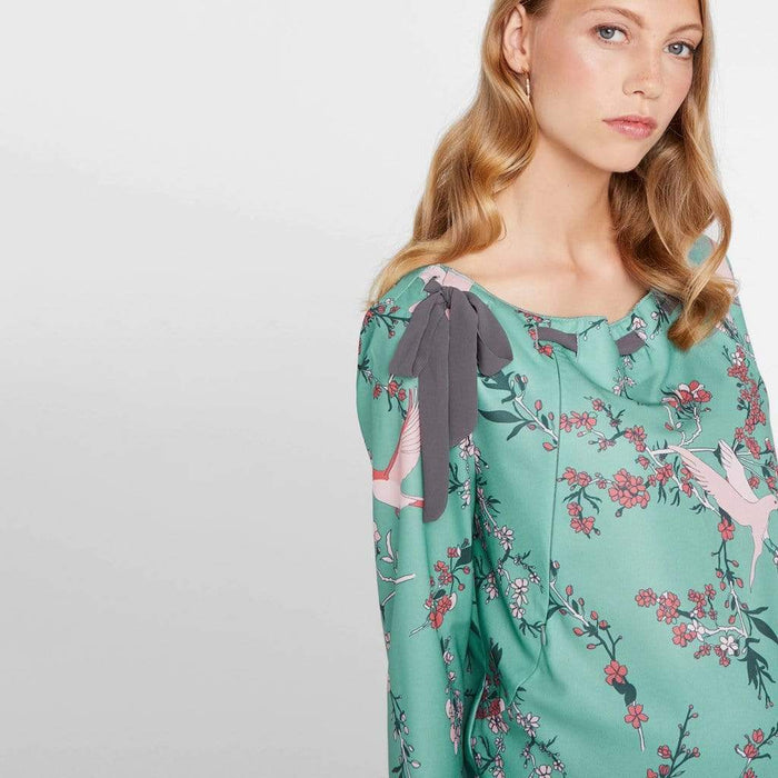 Coro Nursing Top Ceramic Print