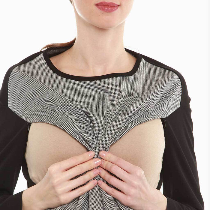 Corvina Nursing Top Black