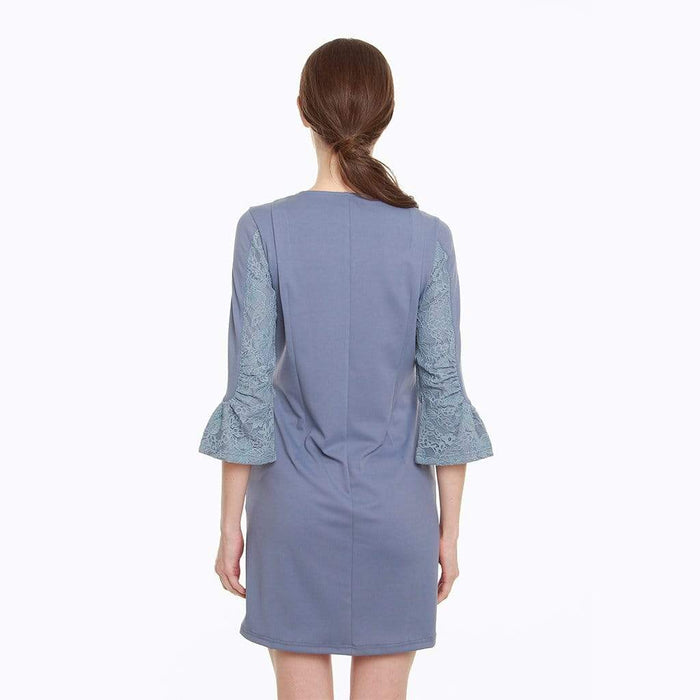 Cybele Maternity Dress Pigeon Blue