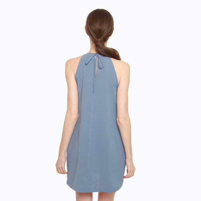 Cydney Maternity Dress Pigeon Blue