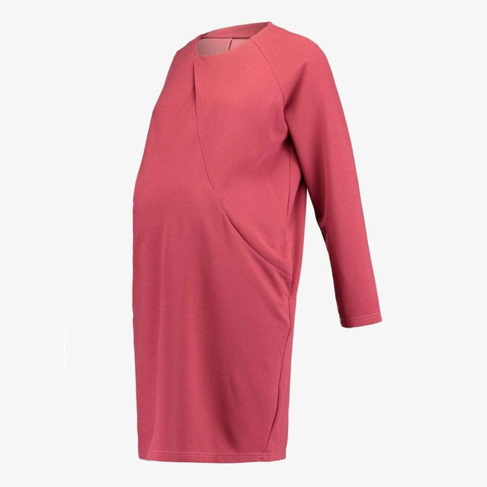 Cyntherea Maternity Dress Red