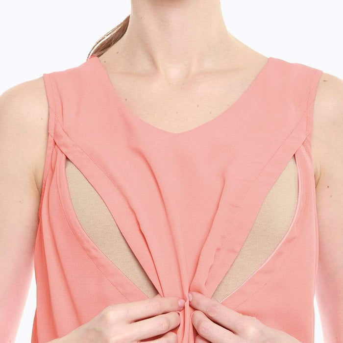 Cyrille Nursing Top Salmon