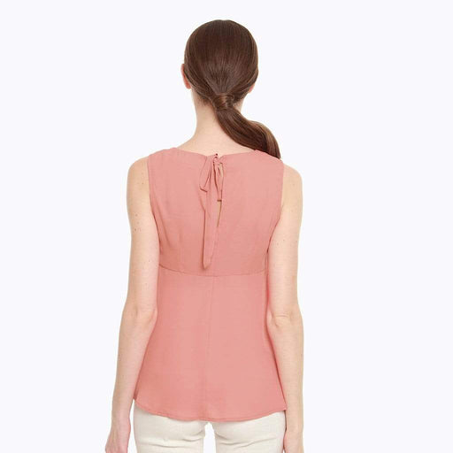 Cyrille Nursing Top Salmon