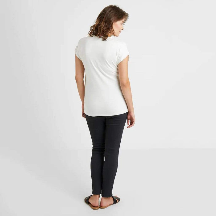 Dael Faux Maternity Pants Dark Grey