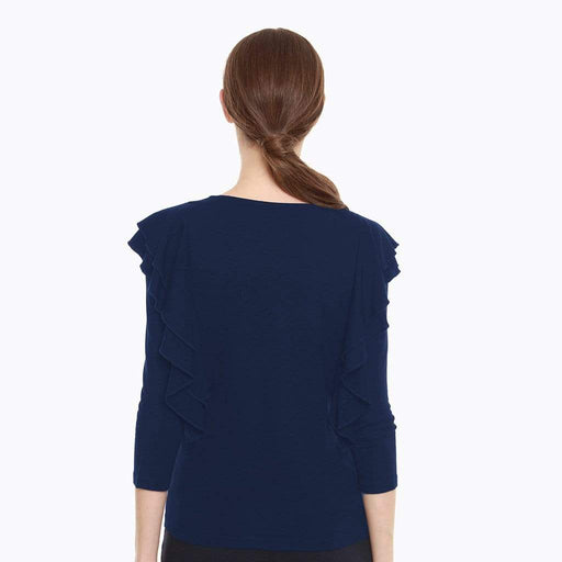 Dania Nursing Top Navy Indigo