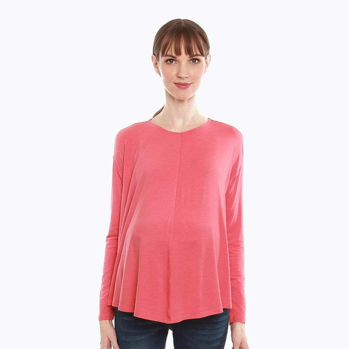 Dara Tee Dark Coral