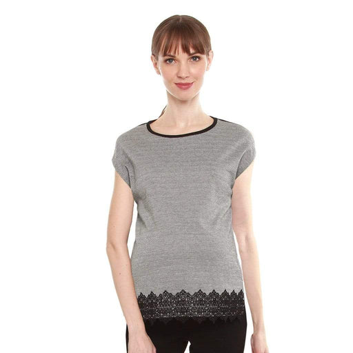 Darla Nursing Top Black