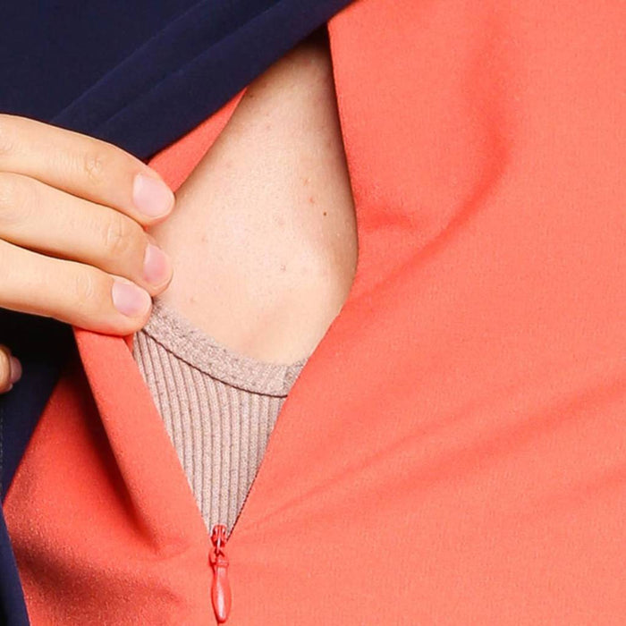 Debra Sleeveless Maternity Dress Navy