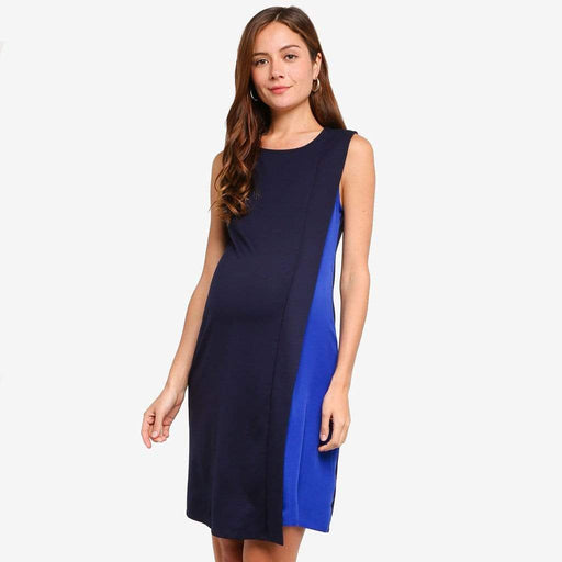 Dehtha Maternity Dress Navy Indigo