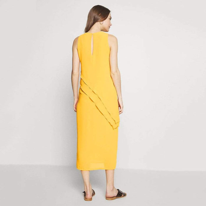 Delja Sleeveless Nursing Dress Yellow