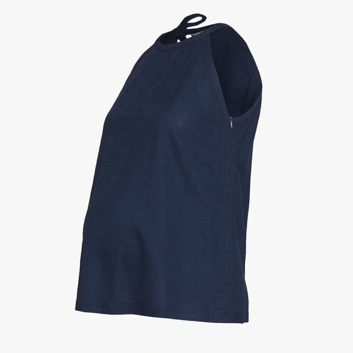 Demelza Sleeveless Nursing Top Navy