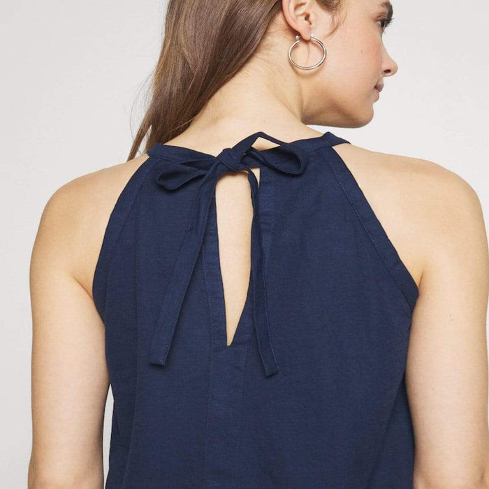 Demelza Sleeveless Nursing Top Navy